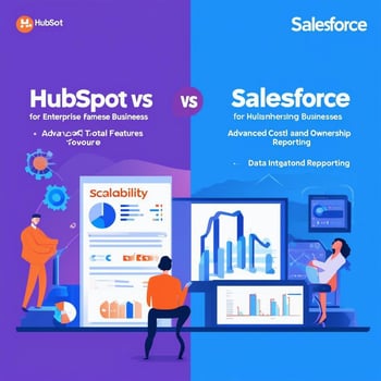 Salesforce vs HubSpot for Enterprises: Scalability and Advanced Features