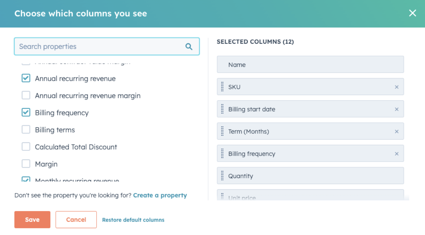 custom invoice fields commerce hub